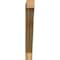 Ekena Millwork Traditional Block Rough Sawn Bracket, Western Red Cedar, 6"W x 48"D x 48"H BKT06X48X48TRA05RWR - alternate 2
